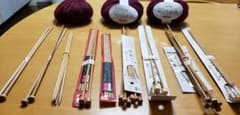 NEW WOOL BOX 毛糸と棒針セットーまとめ売りのサムネイル