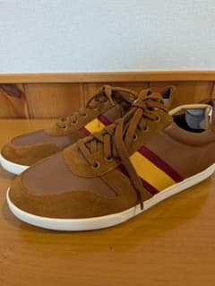 【未使用】POLO RALPH LAUREN レザー＆スエードスニーカー 27のサムネイル