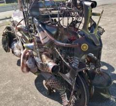 世紀末 デコチャリ 自転車 ジャンクスタイル 改チャリ カスタム スチームパンク 世紀末バイク 戦闘バイク サバイバルバイク 魔改造 スクーター