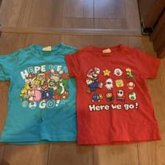 スーパーマリオTシャツ　2枚セット　105サイズのサムネイル