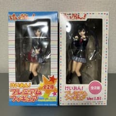 未開封 けいおん! プレミアムフィギュア + Ver.1.51 中野 梓 セット