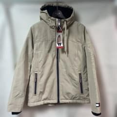 TOMMY HILFIGER フーデッドジャケット ベージュ M ブルゾントミーのサムネイル