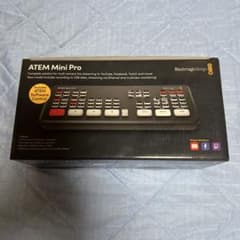 Blackmagic ATEM Mini  pro 予備機のためほぼ未使用のサムネイル