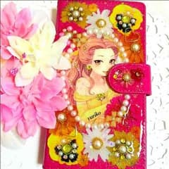 yuriko様 確認用◡̈♥︎﻿オリジナル押し花ケース ベル プリンセスのサムネイル