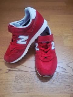 New Balance キッズ スニーカー レッドのサムネイル
