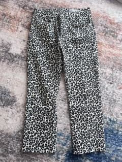 ZARA レオパード柄 パンツ ヒョウ柄のサムネイル