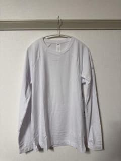 【タグ付　新品未使用】alo アロ　リブモーダル長袖　ロングスリーブ　ホワイト ALO タグ付き ロングTシャツ - メルカリ