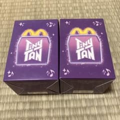 (해외) TinyTAN 맥도날드 콜라보레이션 피규어 2개 세트