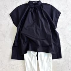 極美品 セオリーリュクス 25年 KATE リボンギャザーブラウス黒38 wc1 極美品 セオリーリュクス 25年 KATE リボンギャザーブラウス黒38 wc1