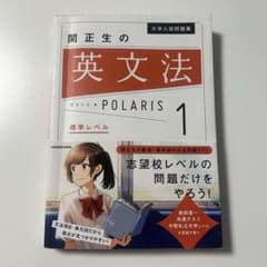 大学入試問題集 関正生の英文法ポラリス[1 標準レベル]のサムネイル