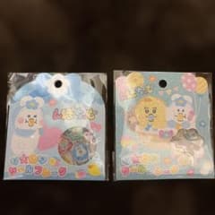 んぽちゃむ　おはじきシールフレーク 2個のサムネイル