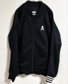 adidas x mastermind JAPAN 黒 トラックジャケット mastermind Japan × adidas コラボ トラックジャケット - メルカリ