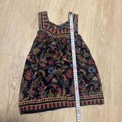 バティック柄 ノースリーブ チュニックのサムネイル