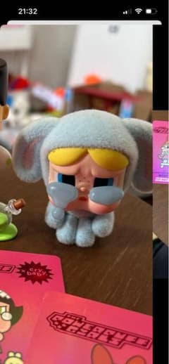 POP MART Crybaby 파워 퍼프 걸스 피규어