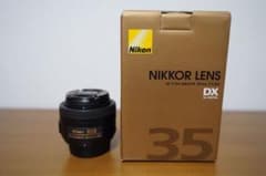ニコン　AF-S DX NIKKOR 35mm f/1.8G 単焦点　レンズのサムネイル