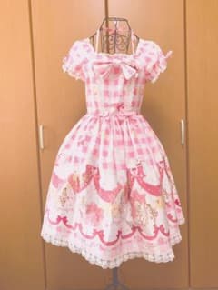 BABY アリスのリボン王国柄ワンピースのサムネイル
