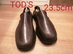 値下げ！Tod's　ローファー　ドライビングシューズ　23.5  ダークブラウンのサムネイル
