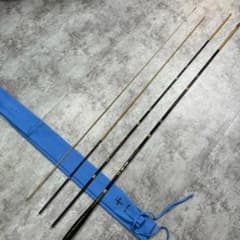 良品】紀州匠 硬式 へら竿 4本継 和竿 青色竿袋付き十一尺 - メルカリ