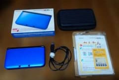 Nintendo 3DS LL ブルー　箱・ケース付きのサムネイル