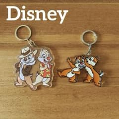 チップとデール アクリルキーホルダー 2点セット TDR ディズニーストア
