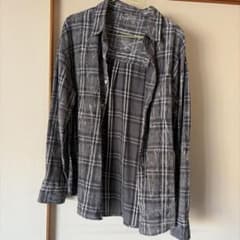 AZUR 長袖シャツ グレー フリーサイズのサムネイル