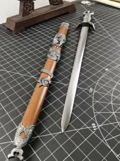 【希少】古兵器 不動明王剣 美術刀 舞踊刀 模擬刀 武具 刀装具 日本刀 鑑賞用 希少】古兵器 不動明王剣 美術刀 舞踊刀 模擬刀 武具 刀装具 日本刀
