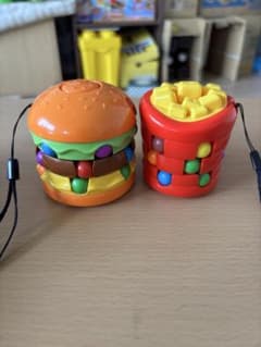 知育玩具の立体パズル ハンバーガー ポテト パズル 2個セットのサムネイル