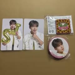 SUPER JUNIOR 　リョウク　トレカ　缶バッジ　アクリルマグネットのサムネイル