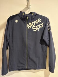 DESCENTE Move Sport トレーニングジャケット ネイビーのサムネイル