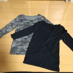 sea star 様専用。ユニクロ ヒートテック。110cm。長袖シャツ。のサムネイル