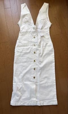 PROPORTION BODY DRESSING ノースリーブワンピース 白 Mのサムネイル