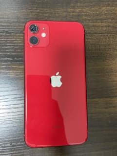 iPhone 11 (PRODUCT)RED 64 GB SIMフリーのサムネイル