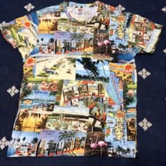 FRANKLIN MARSHALL 総柄Tシャツ フランクリンマーシャルのサムネイル