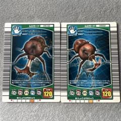 小学二年生限定バージョン 甲虫王者ムシキング キング（カブトムシ） 2枚セットのサムネイル