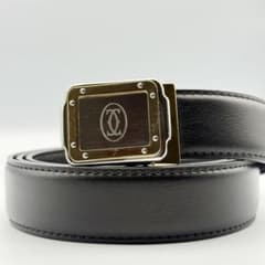 ✨良品✨カルティエ マストライン ベルト レザー ゴールド金具 新品