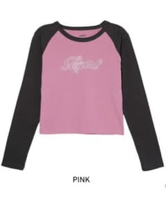 x-girl ストーン装飾 長袖Tシャツ Sのサムネイル