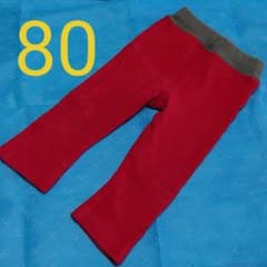 レギンス 赤 レッド 80のサムネイル