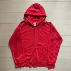 60s〜80s赤　フェード　ジップパーカー　usa製 片爪 短丈 60s〜80s赤 フェード ジップパーカー usa製 片爪 短丈 - メルカリ