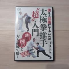 使える武術にするための太極拳推手 超入門 DVDのサムネイル