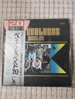 【傷なし美盤‼️】ベンチャーズ・ベスト20 ハードカバーLPレコードのサムネイル