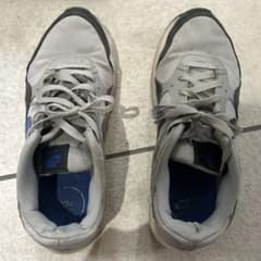 NIKE AIR スニーカー グレー×ブルーのサムネイル