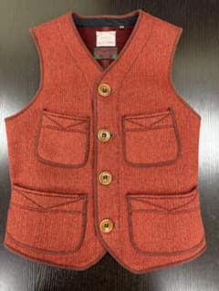 フリーホイーラーズ FREEWHEELERSドラムヘラーベスト ビーチクロス フリーホイーラーズ ドラムヘラー ベスト 36 ビーチクロス