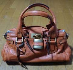 Chloe パディントン ハンドバッグ オレンジのサムネイル