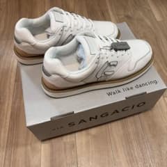 via SANGACIO スニーカー ホワイト レザーのサムネイル