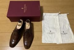 メ*4様 美品 VASS ヴァーシュ セミブローグ 41 シームレスヒール