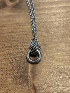 ビ*し様 GARNI ダブルリング ネックレス　廃盤のサムネイル