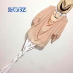 今期トレンド‼️INDEX⭐︎トロミシャツ❤︎透け感可愛い❣️のサムネイル