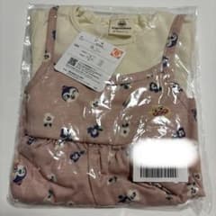 【新品未使用 100サイズ】アンパンマン フェイクキャミ長袖Tシャツのサムネイル