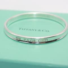 美品 Tiffany&Co. ティファニー 1837 ナロー カフ バングル - メルカリ