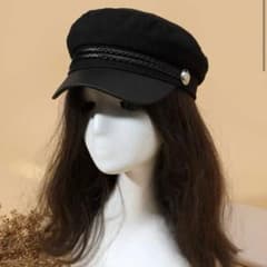 SHEIN キャスケット ブラックのサムネイル